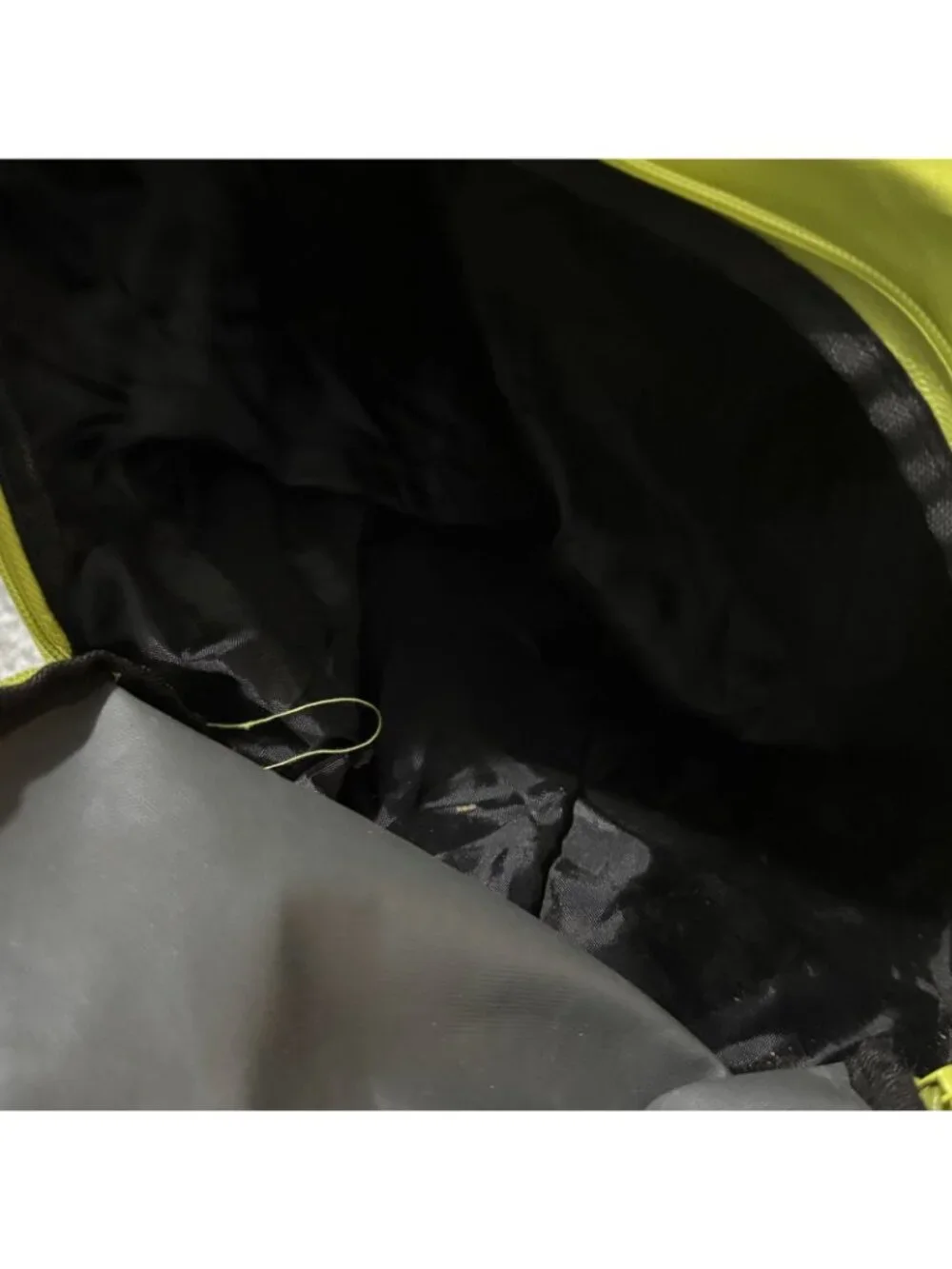 PUMA Procat Duffel Bag Neon Yellow Gray Gym Travel Sports Shoulder Strap